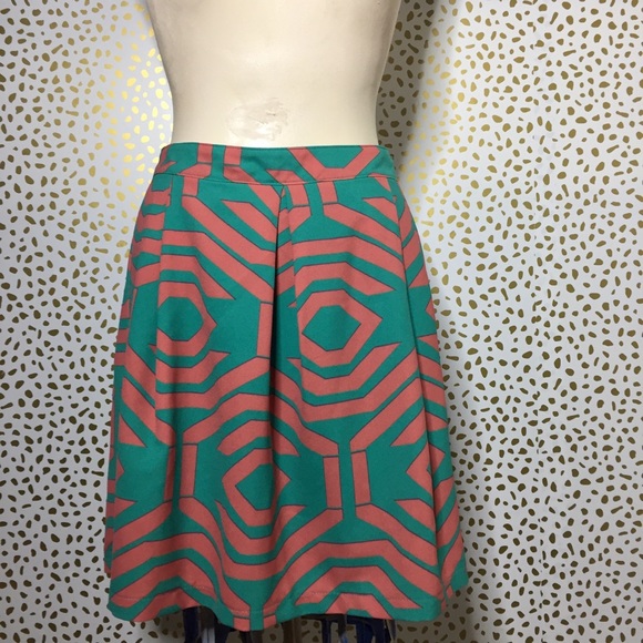 Francesca’s Collection Pleated High Waist Skirt - Picture 2 of 6